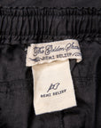 Remi Relief Linen Shorts Black