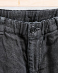 Remi Relief Linen Twill Easy Shorts Black