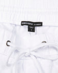James Perse Relaxed Fit Linen Short White