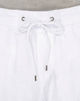 James Perse Relaxed Fit Linen Short White
