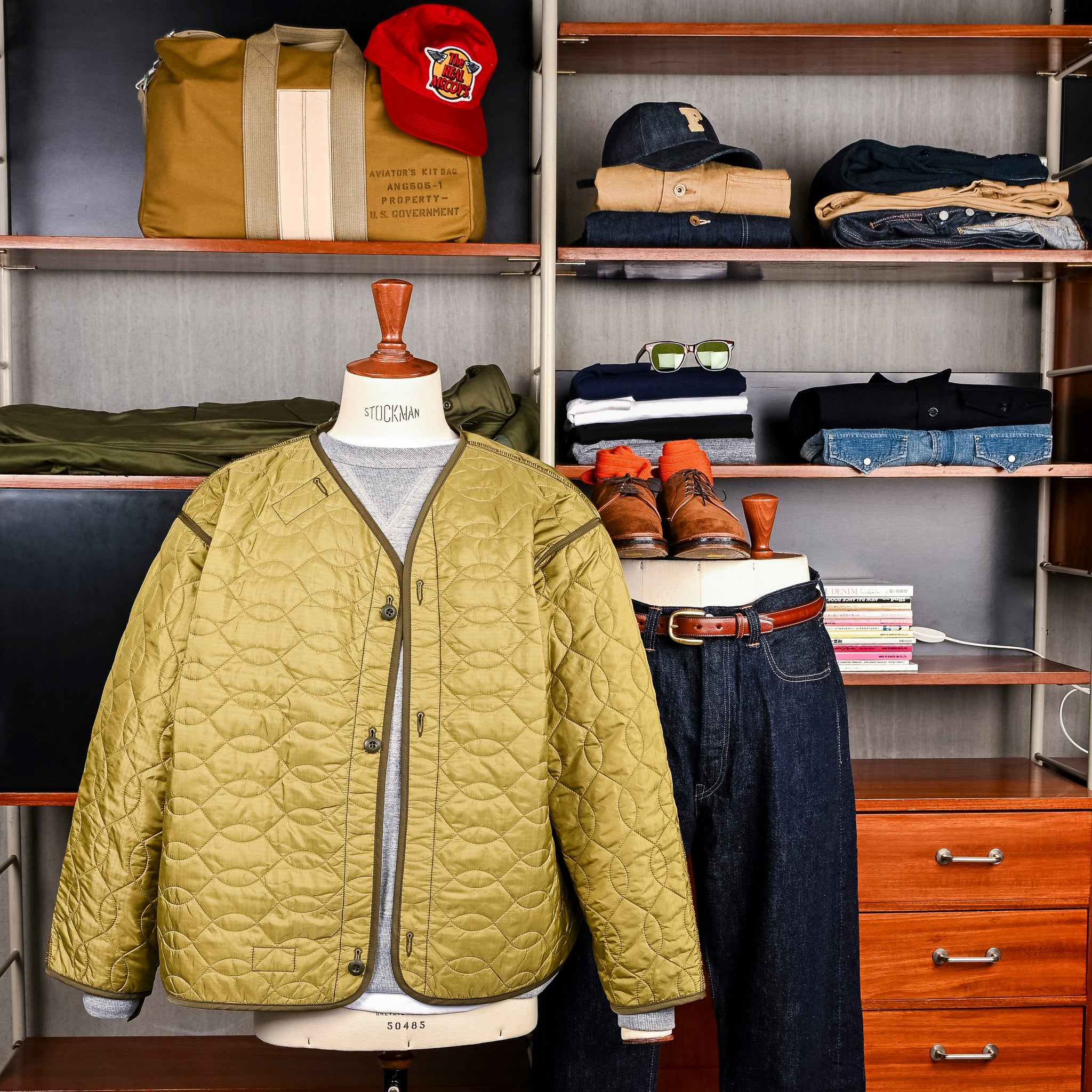 The Real McCoy's Liner, Coat, Man's Field, M-65 – Frans Boone Store