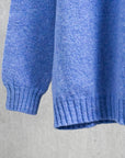 Laurence J. Smith Super soft Seamless Crew Neck Pullover Cornflower