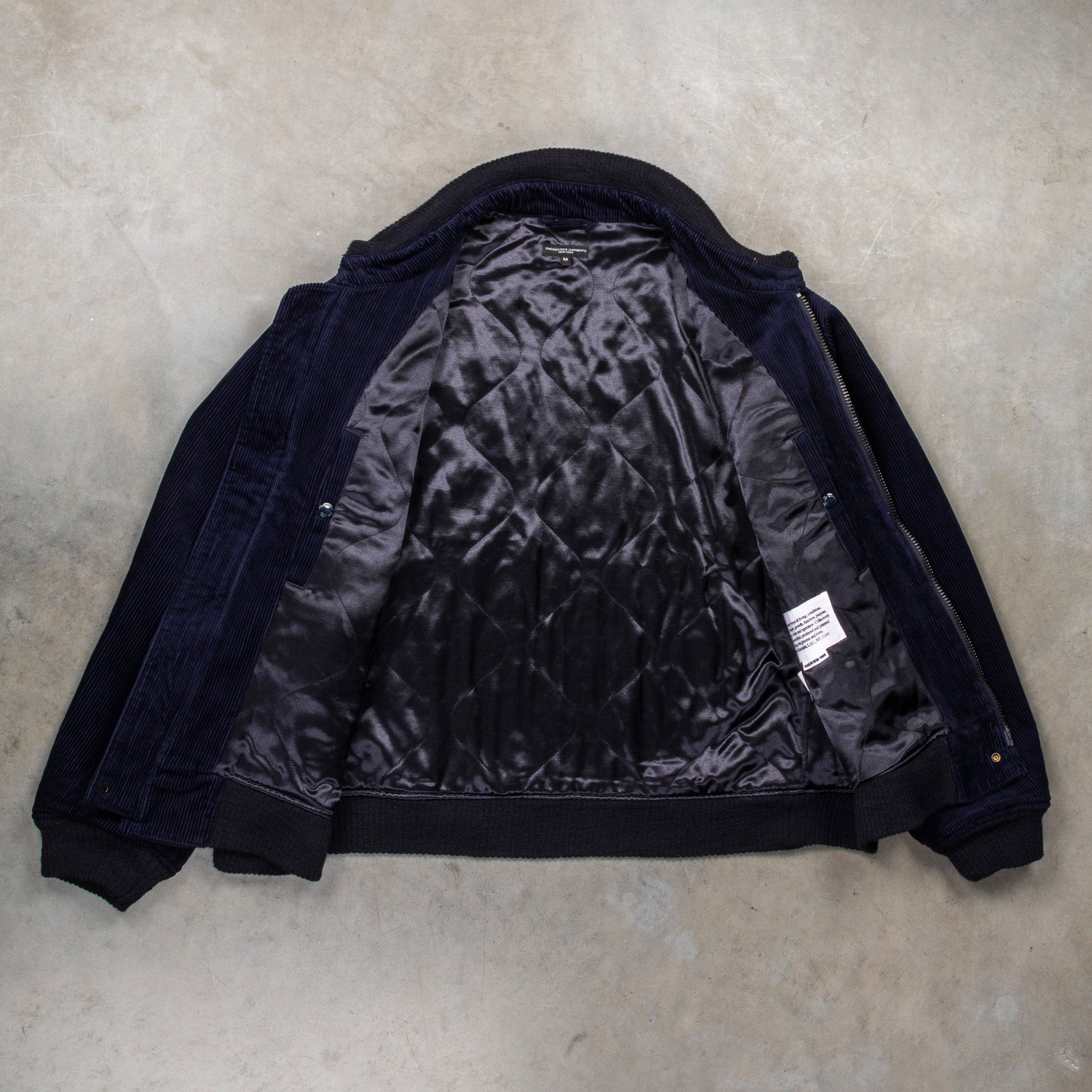 Engineered Garments LL Jacket 8-Wale Corduroy Navy – Frans Boone Store
