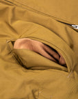Engineered Garments LL Vest Khaki Nyco Twill