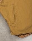 Engineered Garments LL Vest Khaki Nyco Twill