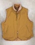Engineered Garments LL Vest Khaki Nyco Twill