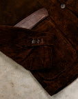 Engineered Garments Loiter Jacket Dark Brown 4.5W Corduroy