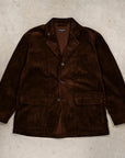 Engineered Garments Loiter Jacket Dark Brown 4.5W Corduroy