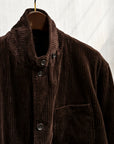 Engineered Garments Loiter Jacket Dark Brown 4.5W Corduroy