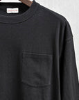 A.G. Spalding & Bros 6.5 Oz Longsleeve Pocket Tee Black