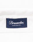 Drumohr Crepe Cotton ML Polo Bianco