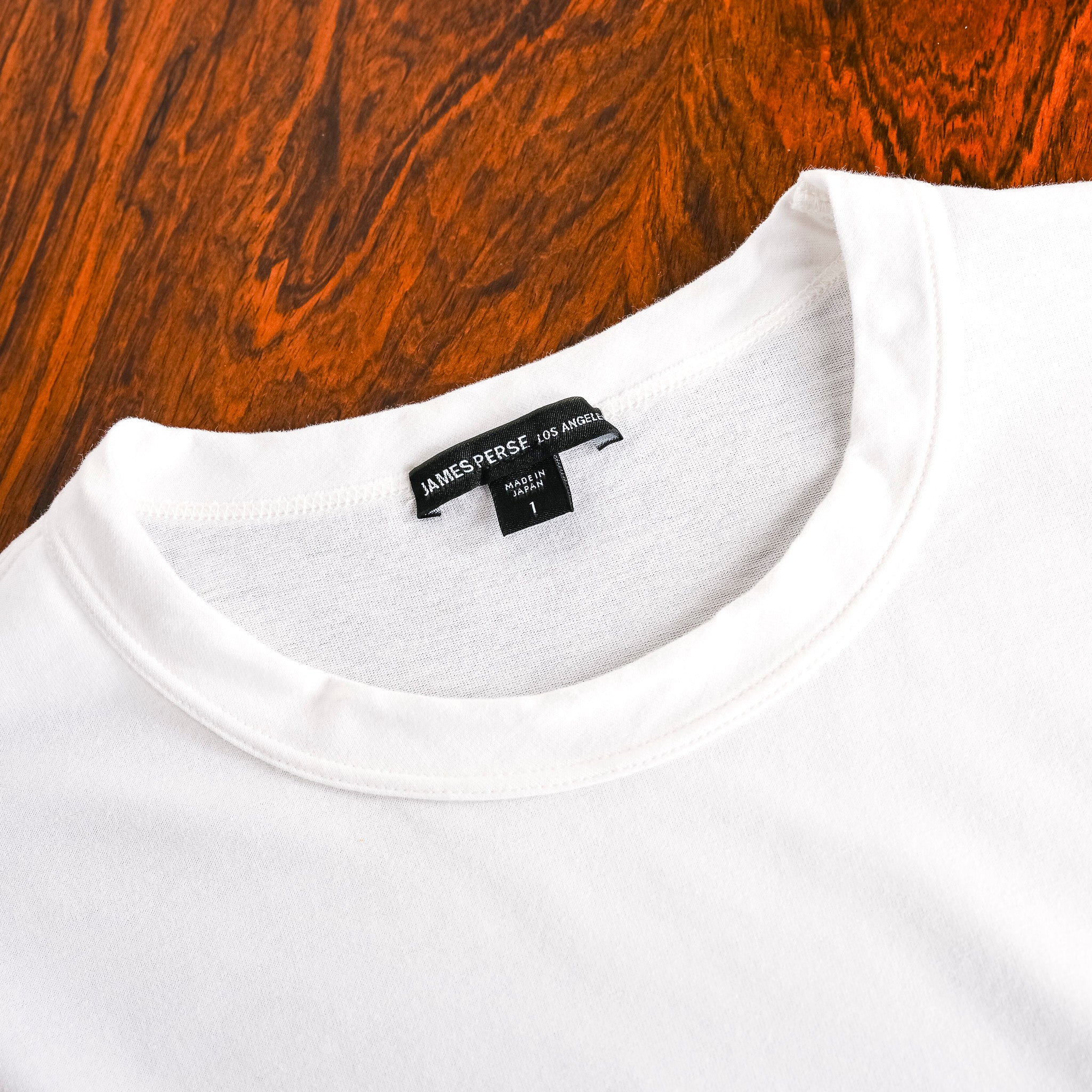 James Perse Heavy Luxe Jersey T-shirt White – Frans Boone Store