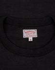 The Real McCoy's Athletic L/S T-shirt / Loopwheel Black