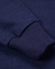 The Real McCoy's Athletic L/S T-shirt / Loopwheel Navy