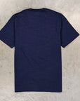 The Real McCoy's Athletic Loopwheel T-Shirt "Flying M" Navy