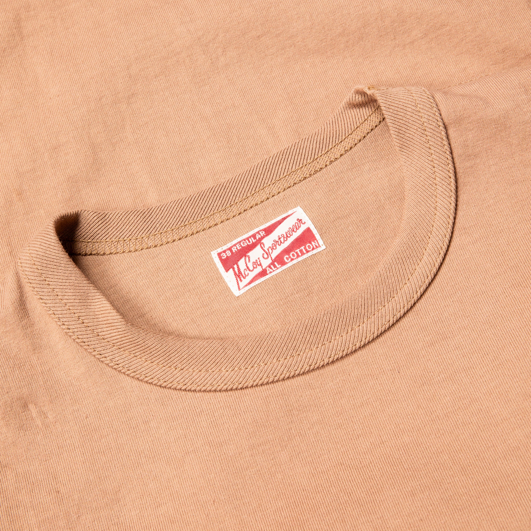 The Real McCoy's Pocket Tee Chestnut – Frans Boone Store