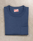 The Real McCoy's Pocket Tee Marine Blue