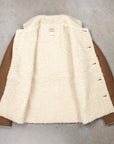 The Real McCoy's Moleskin Ranch Coat Brown