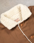 The Real McCoy's Moleskin Ranch Coat Brown