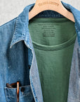 The Real McCoy's Undershirt, Cotton, Summer Green