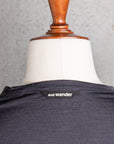 And Wander Merino Base LS Tee Charcoal