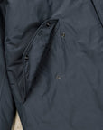 Stone Island Micro Reps Down Car Coat Navy Blue