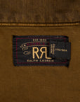 RRL Asher Jacket Reverse Sateen Washed Brown