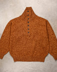 Olde H & Daughter Mouline Wool Turtle Polo Clay