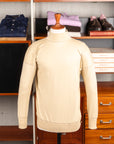 Olde Homesteader Interlock Mil Mock Neck Champagne