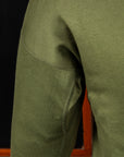 Olde Homesteader Interlock Mil Mock Neck British Green