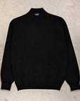Drumohr Cashmere Lupetto Neck Nero