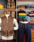 Manifattura Ceccarelli Mountain Vest Dark Tan