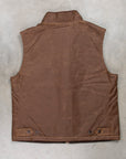 Manifattura Ceccarelli Mountain Vest Dark Tan
