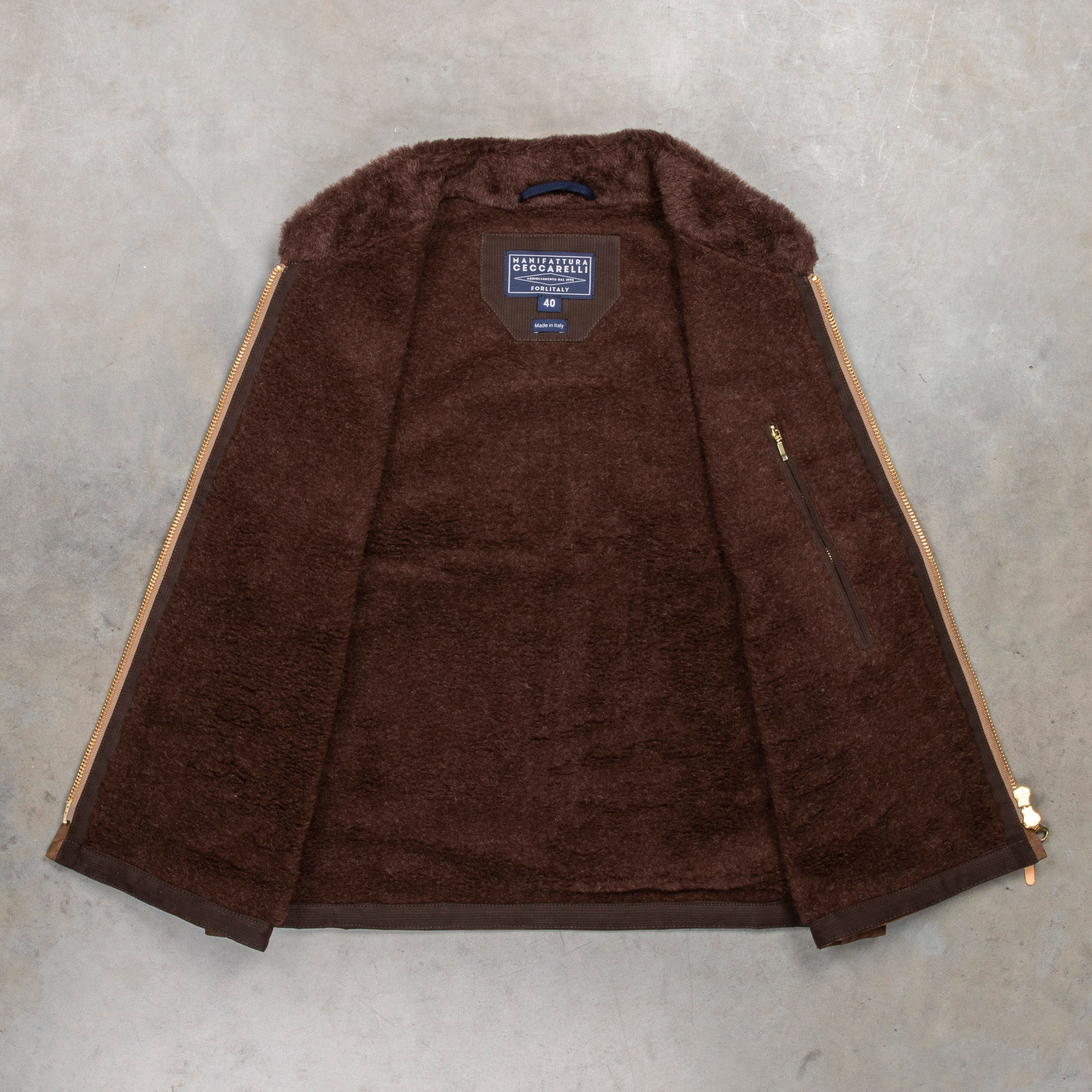 Manifattura Ceccarelli Mountain Vest Dark Tan – Frans Boone Store