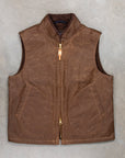 Manifattura Ceccarelli Mountain Vest Dark Tan