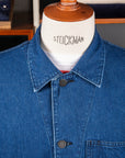 The Corona Utility CSJ005 N-3 Jumper Indigo Denim