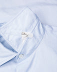 Finamore Napoli Collo Luigi Carlo Riva 180's Twill Shirt Azzurro