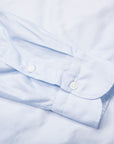 Finamore Napoli Collo Luigi Carlo Riva 180's Twill Shirt Azzurro
