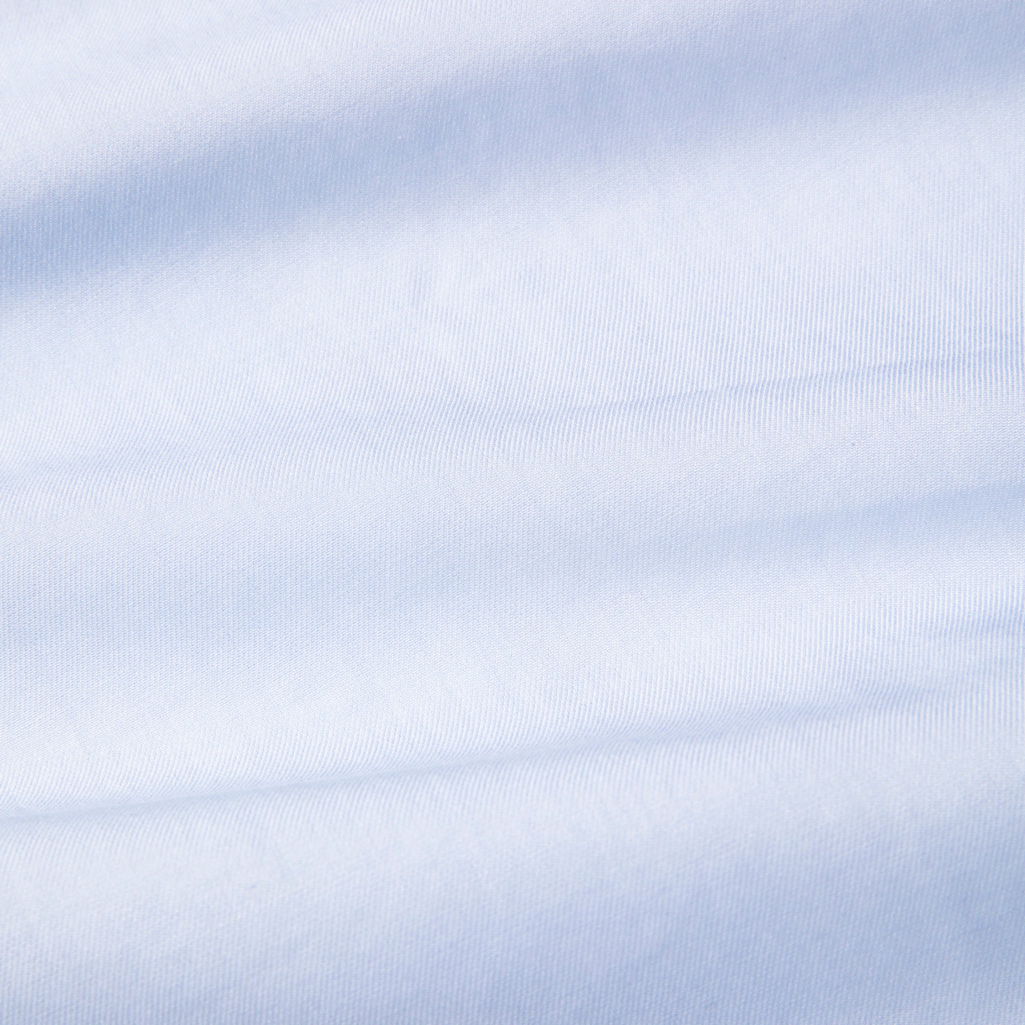 Finamore Milano Collo Luigi Carlo Riva 180's Twill Shirt Azzurro