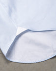 Finamore Napoli Collo Luigi Carlo Riva 180's Twill Shirt Azzurro