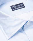 Finamore Napoli Collo Luigi Carlo Riva 180's Twill Shirt Azzurro