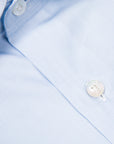 Finamore Napoli Collo Luigi Carlo Riva 180's Twill Shirt Azzurro