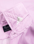 Finamore Milano Collo Luigi Carlo Riva 180's Twill Shirt Rosa Malva