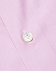 Finamore Milano Collo Luigi Carlo Riva 180's Twill Shirt Rosa Malva