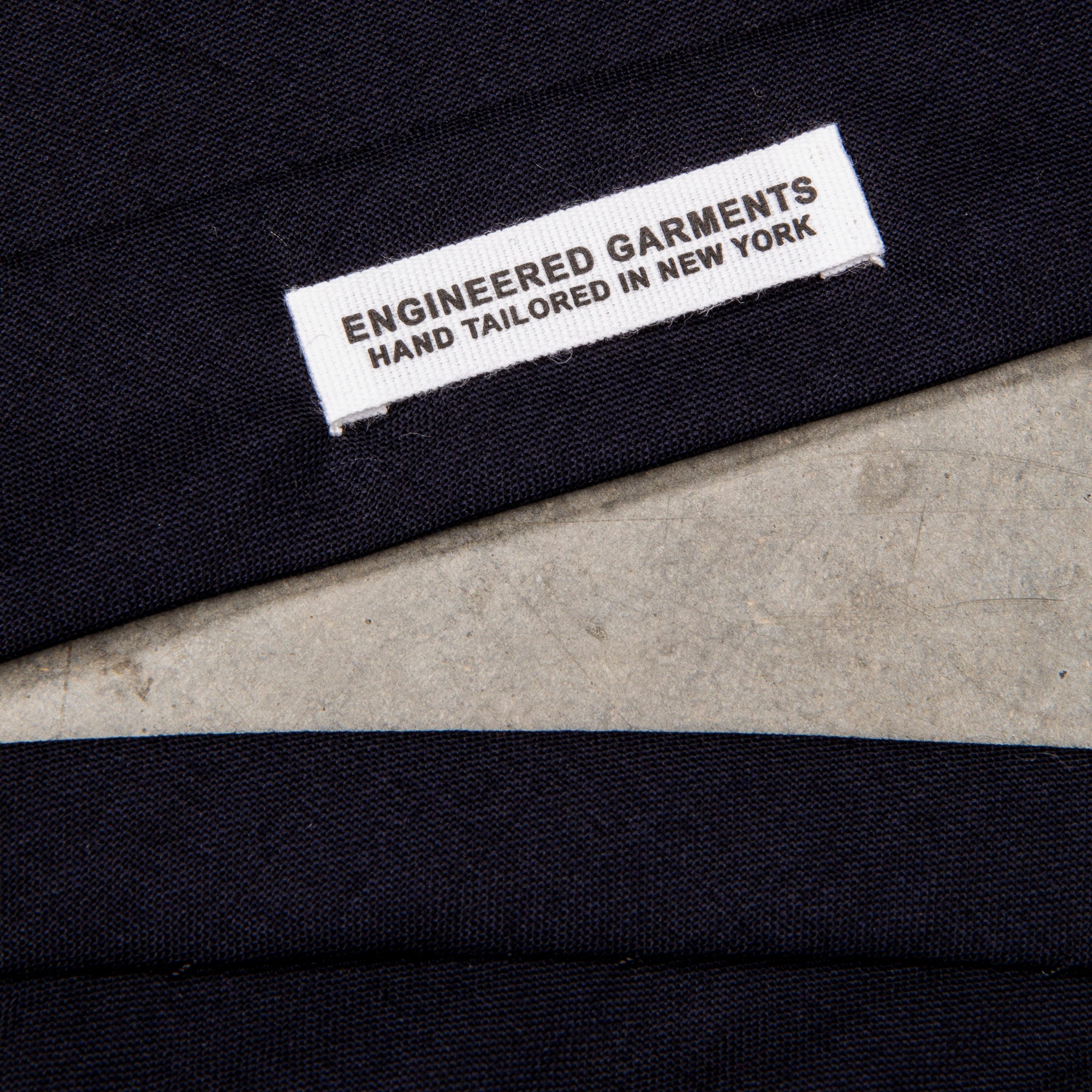 Engineered Garments Tie Dark Navy Tropical Wool – Frans Boone Store