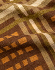 RRL Nelson Overshirt Jacquard Plaid Brown
