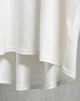 Olde H & Daughter Silk Tight Tension Plain Stitch L/S Off-White