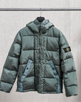 Stone Island Hooded Nylon Metal Down TC Ocean Green