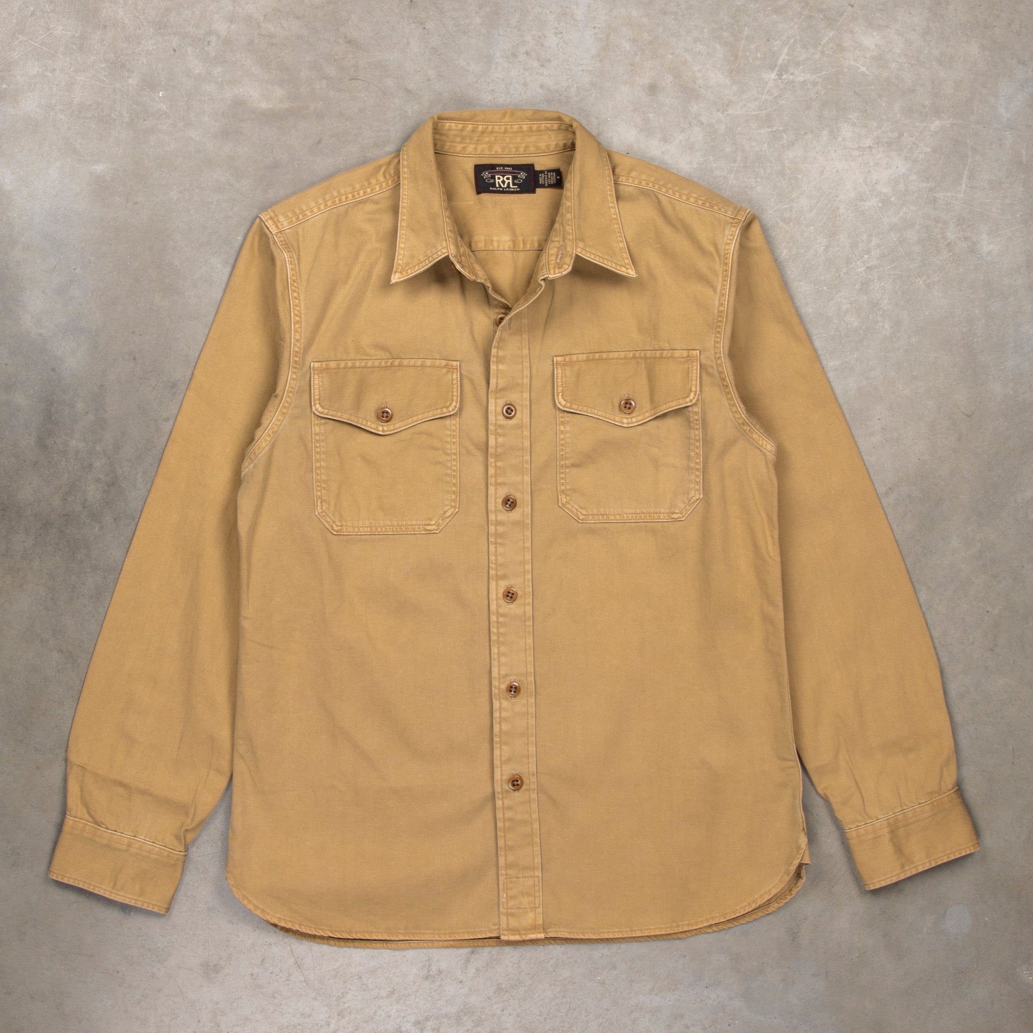 トップス RRL FARRELL WS LONG SLEEVE SPORT SHIRT Rrl Farrell Ws-Long Sleeve-Sport Shirt Cotton Twill Plaid