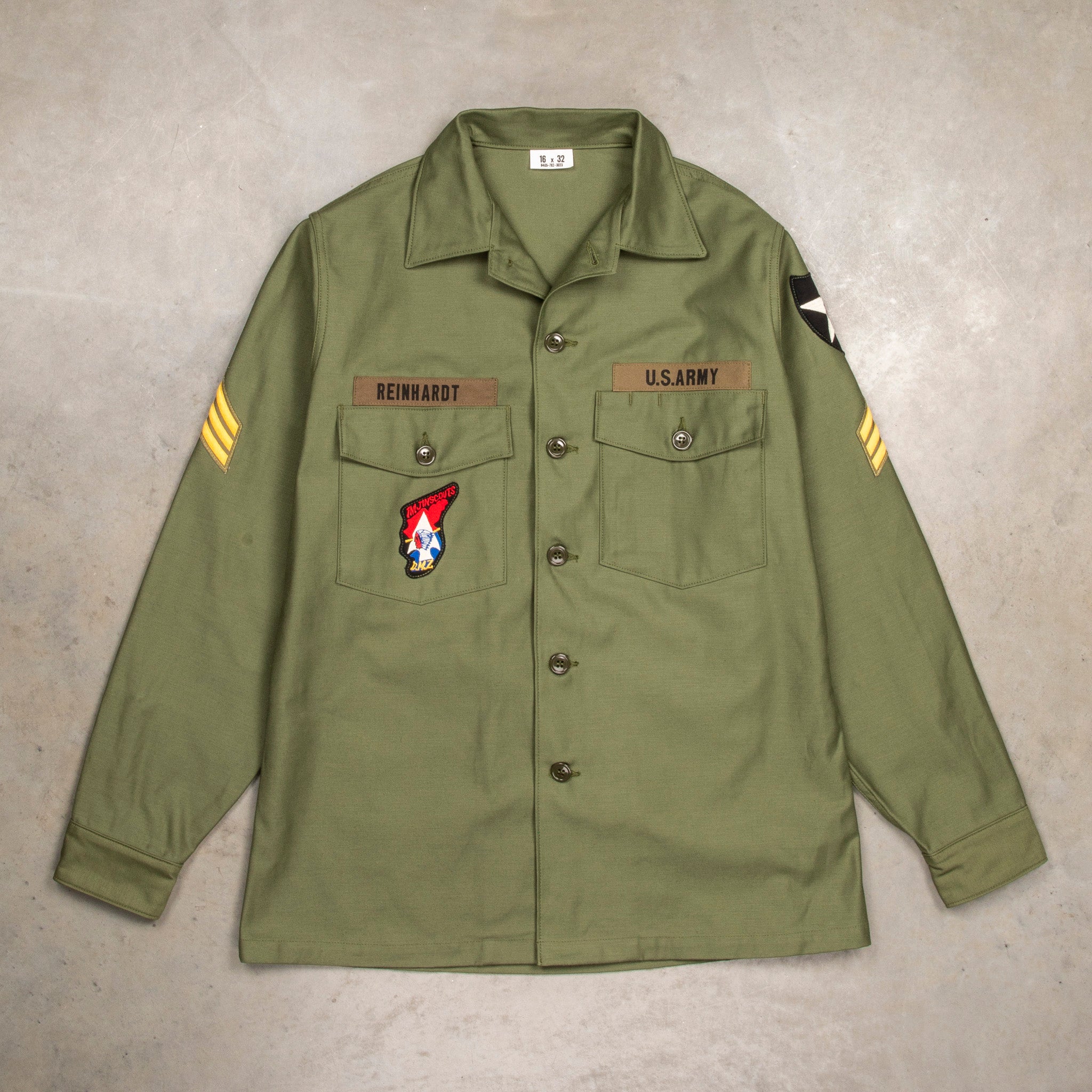 The Real McCoy's OG-107 Utility Shirt / Imjin Scouts – Frans Boone